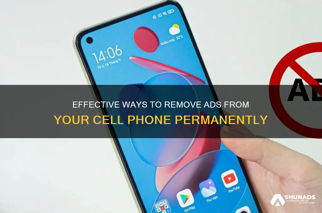 how to get advertisment off a cell phone