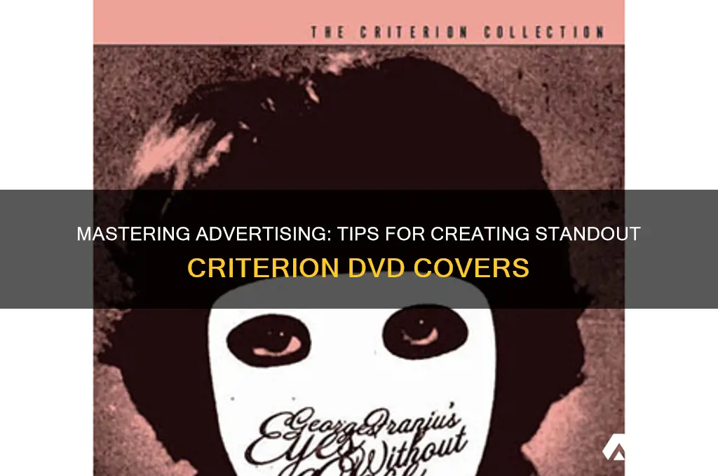 how to get ahead in advertising criterion dvd covrr