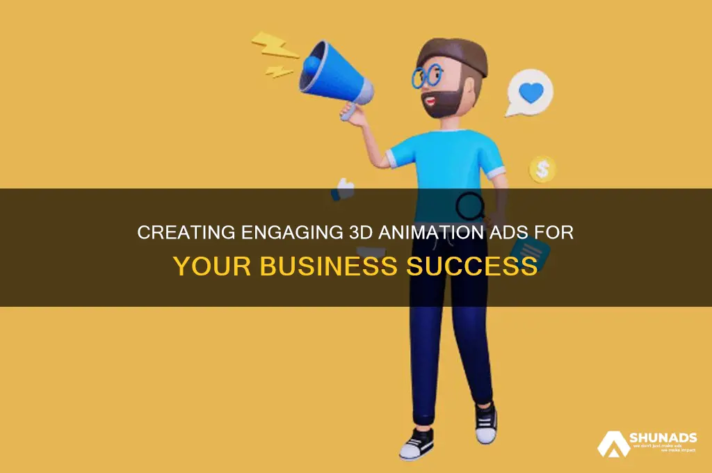 how to get an 3d animation advertising of company