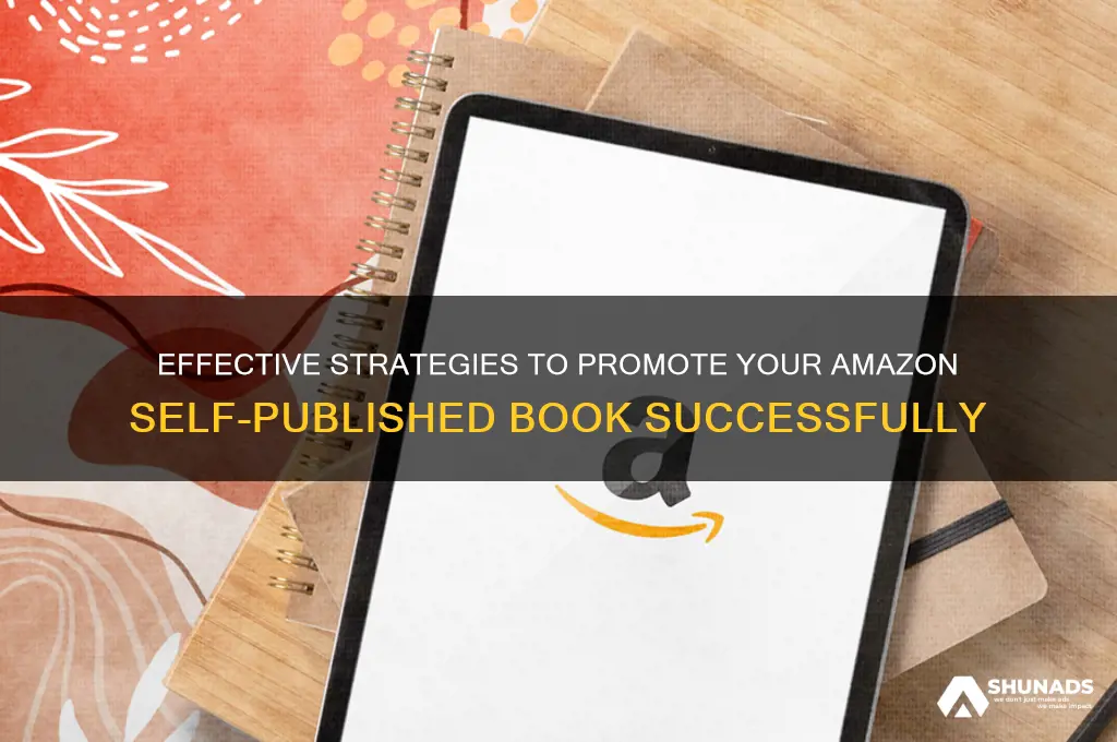 how to get an amazon self published book advertised