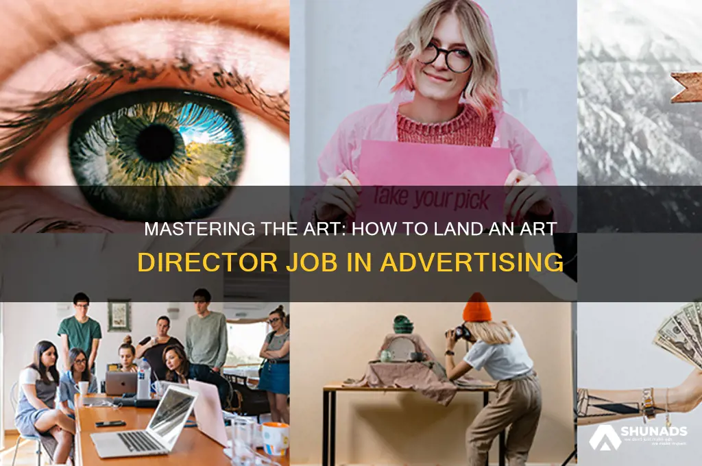 how to get art director job advertising
