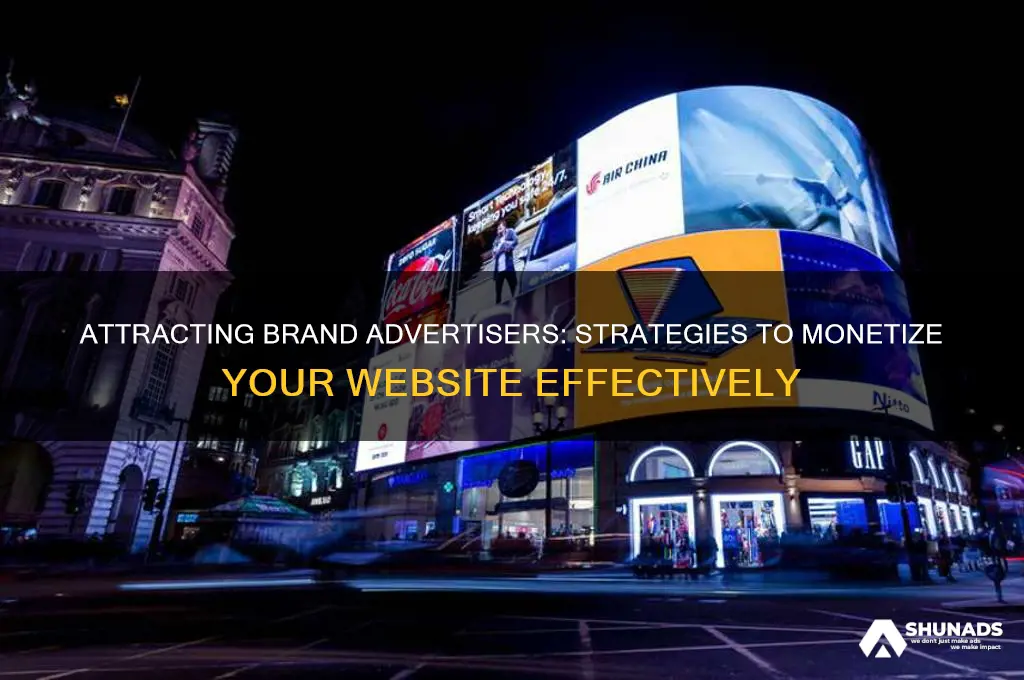 how to get brands to advertise on your website
