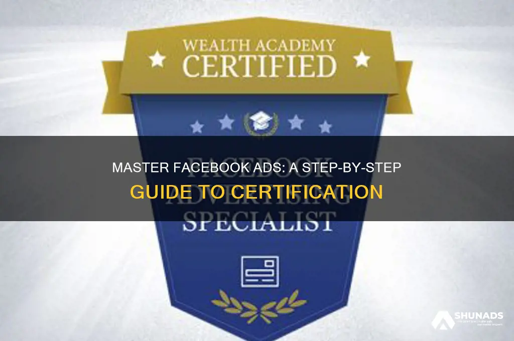 how to get certified by fb for advertising