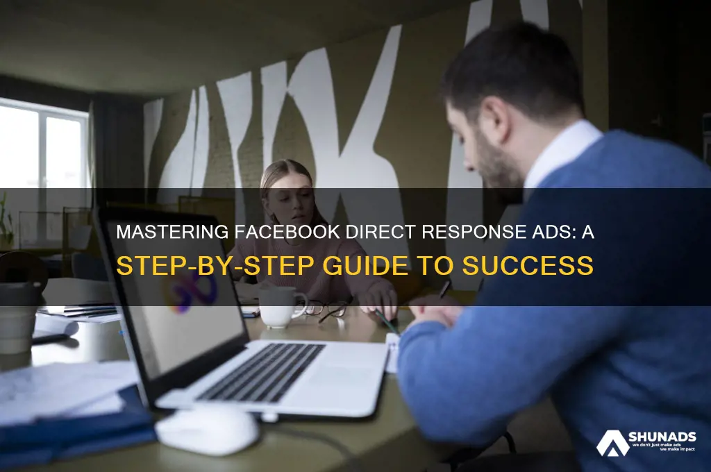 how to get direct response advertising on facebook