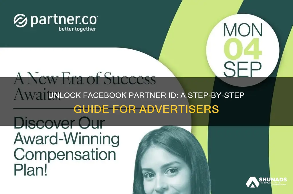 how to get facebook partner id for advertising
