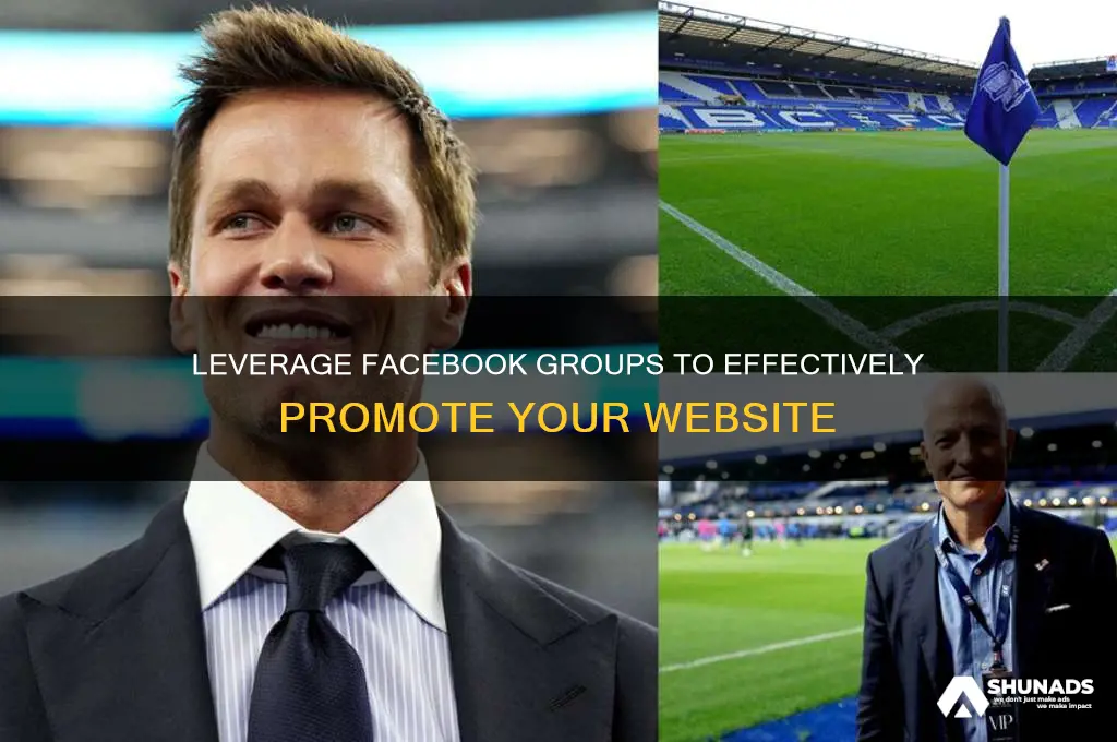 how to get facebooks groups to advertise your site