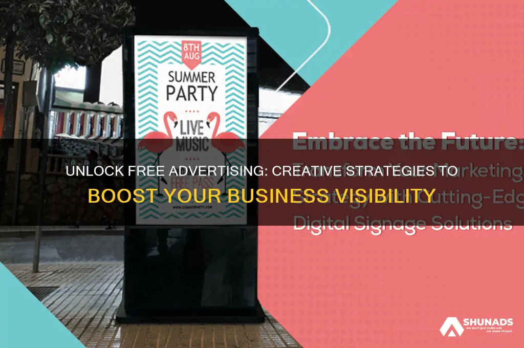 how to get free advertising