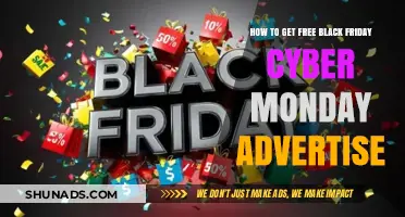 Maximize Your Reach: Free Black Friday Cyber Monday Advertising Strategies