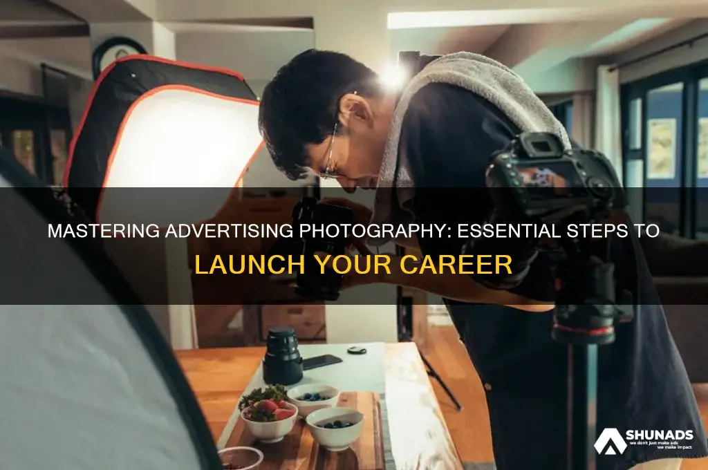 how to get into the advertising photography business