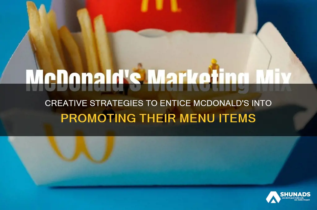 how to get mcdonald