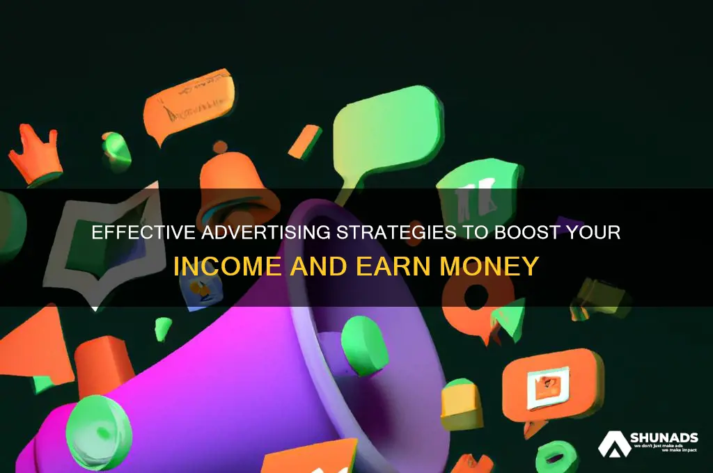 how to get money by advertising