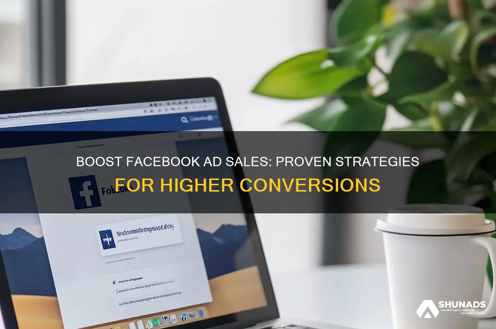 how to get more sales from facebook advertising