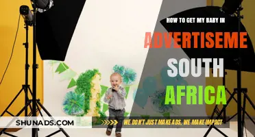 Launch Your Baby's Modeling Career: South African Ad Opportunities