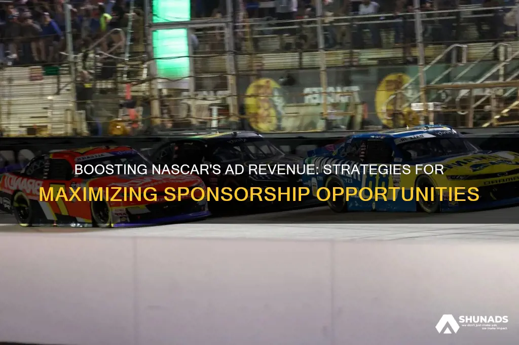 how to get nascar to advertising revenue