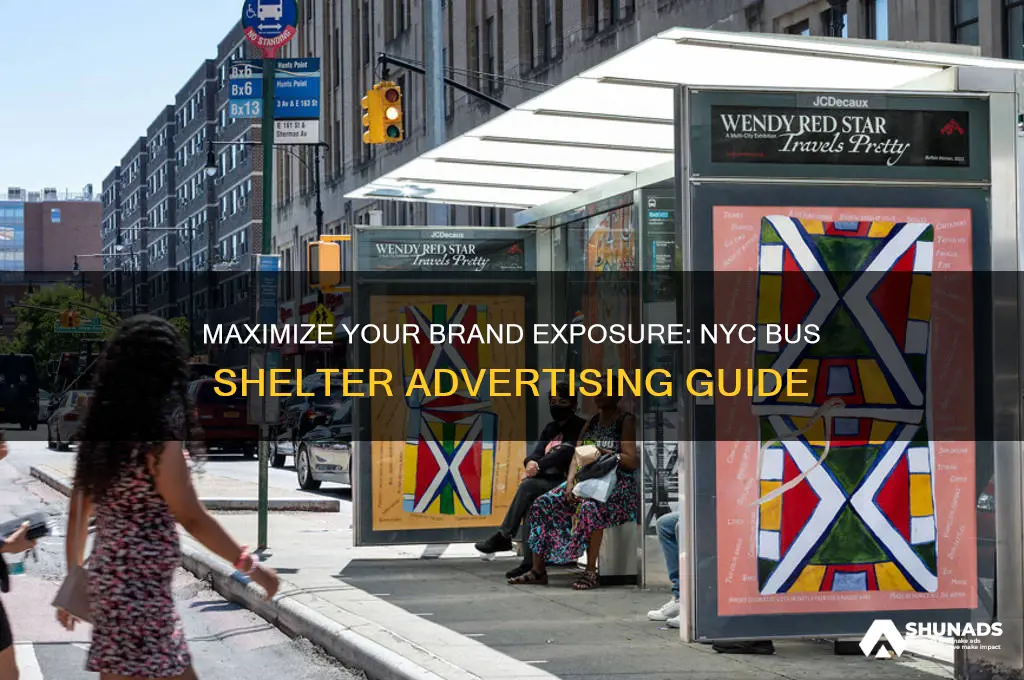 how to get nyc bus shelter advertising