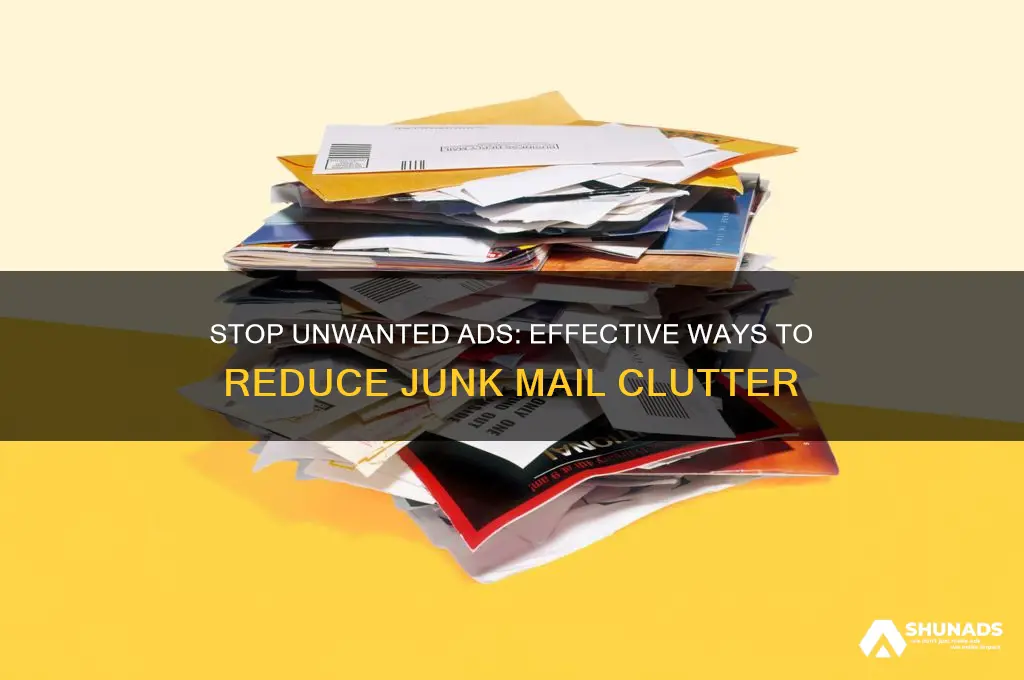 how to get off advertising mail