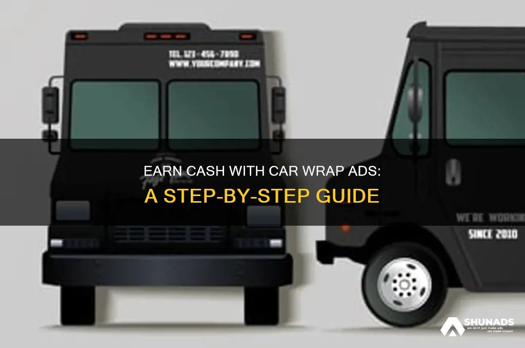 how to get paid for car wrap advertising