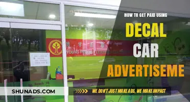 Earn Cash on the Go: Decal Car Advertising Payment Guide