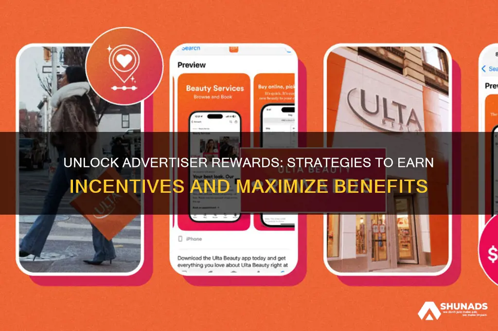 how to get rewards from advertisers
