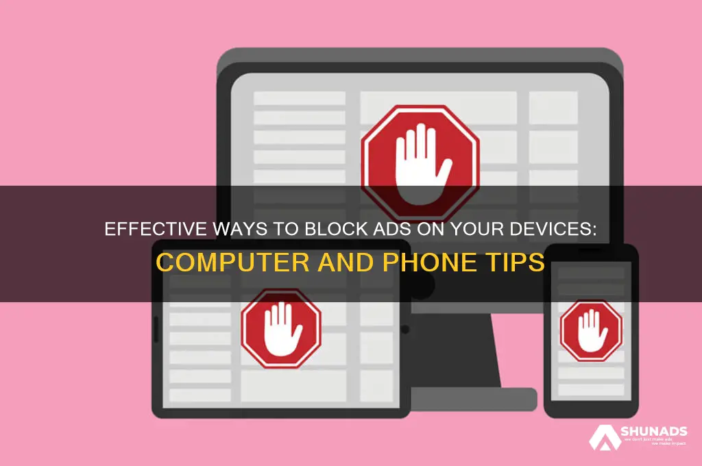 how to get rid of advertisement on computer and telephone