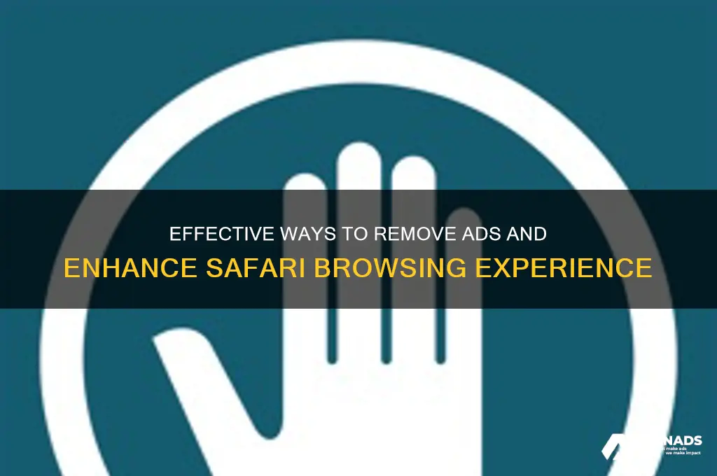 how to get rid of advertisement on safari