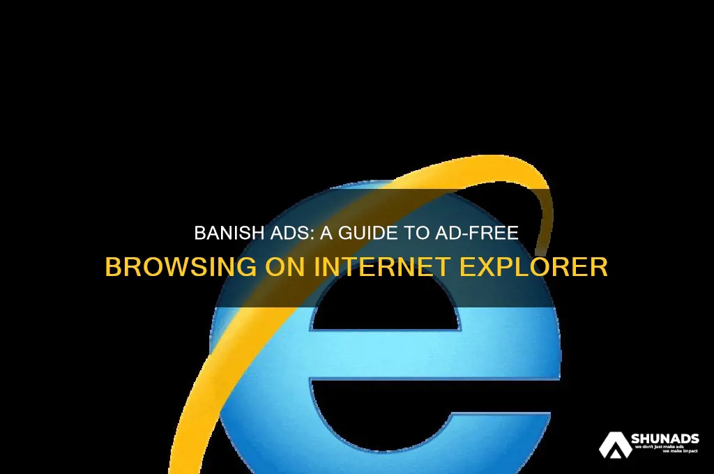 how to get rid of advertisements on internet explorer