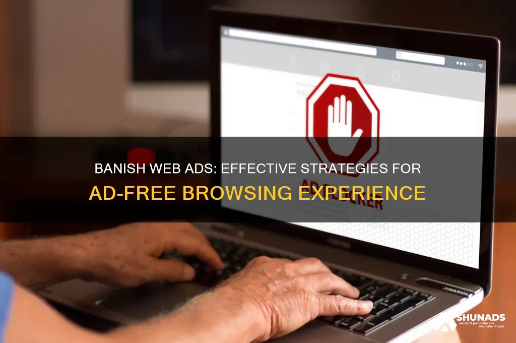 how to get rid of advertisements when searching the web