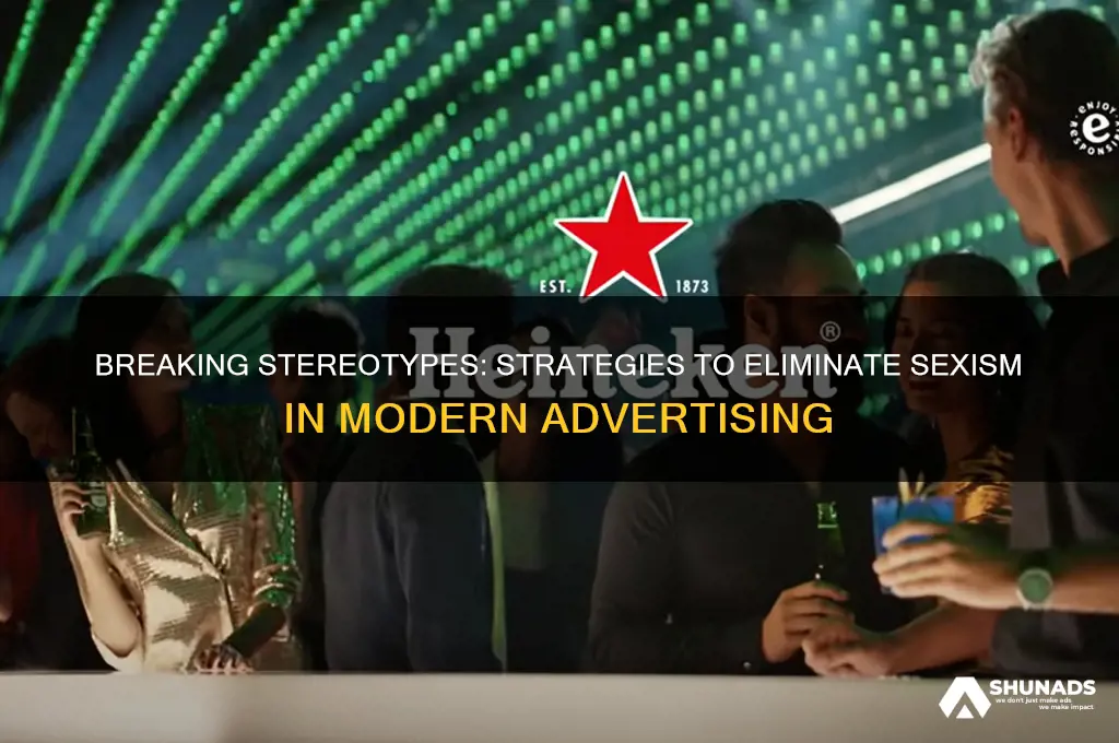 how to get rid of sexism in advertising