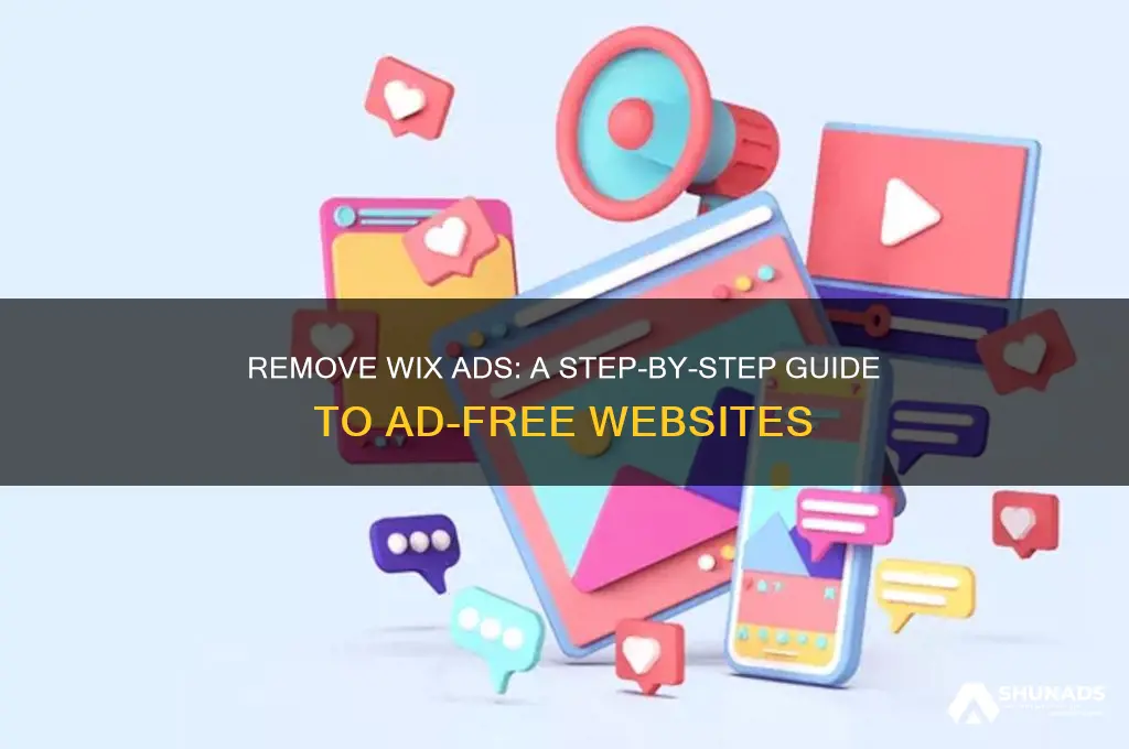 how to get rid of wix website builder advertisment