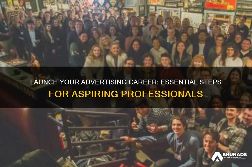 how to get started in advertising career