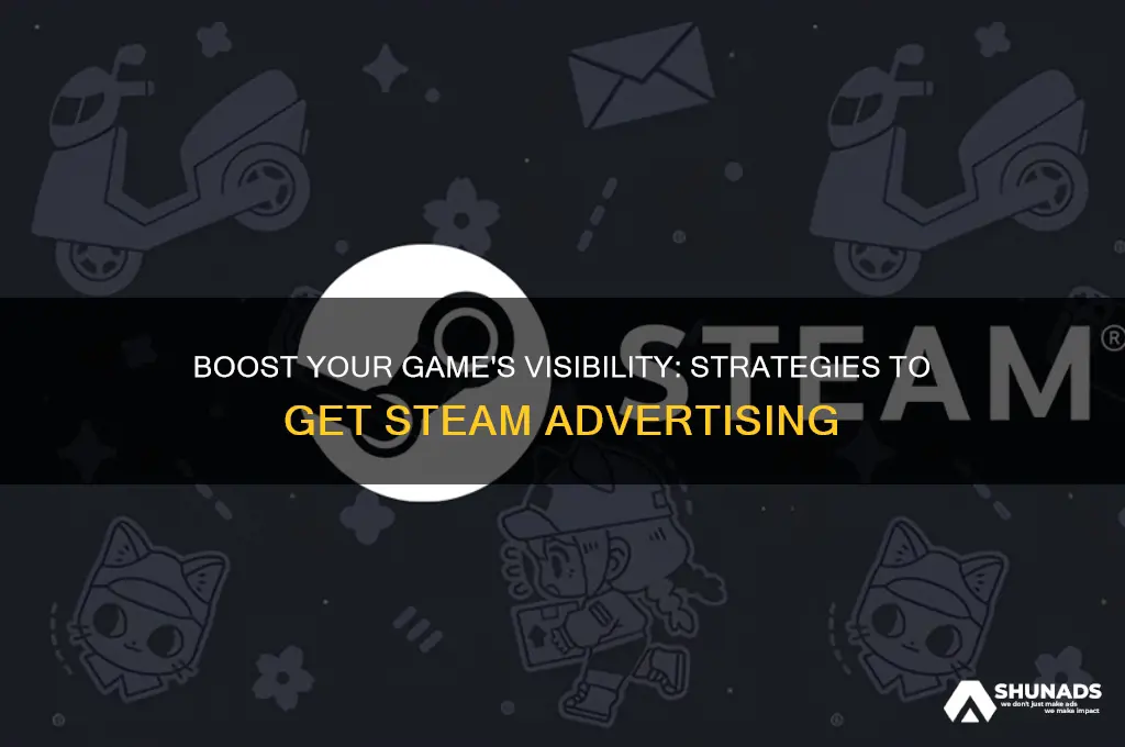 how to get steam to advertise my game