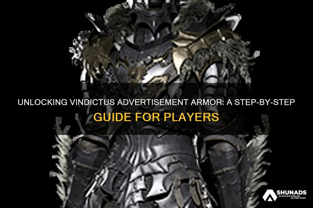 how to get the armor in that advertisement vindictus