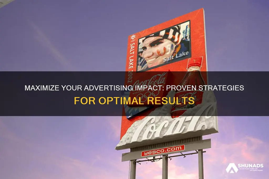how to get the best from advertising