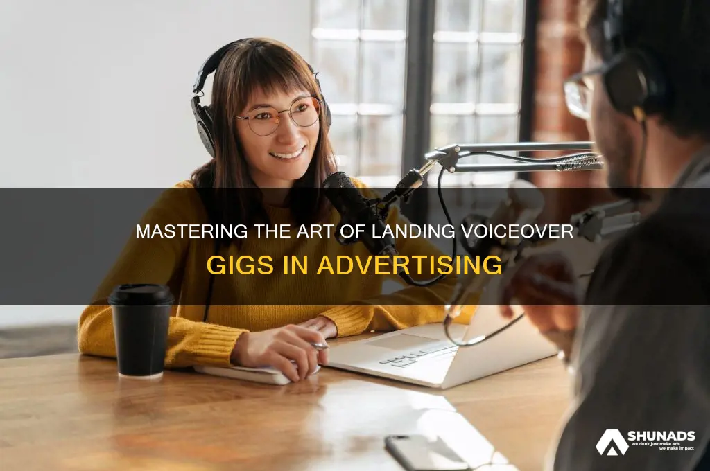 how to get voice work in advertising