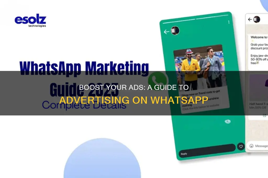 how to get your advertisements on whats up app