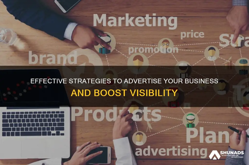 how to get your business advertised
