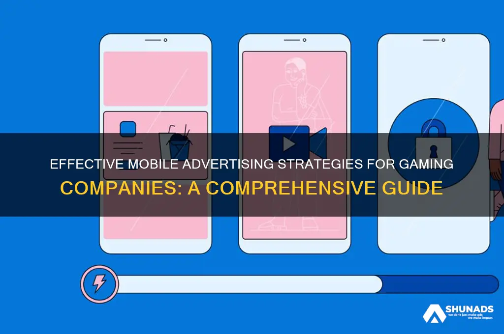 how to implement mobile advertising for gaming companies