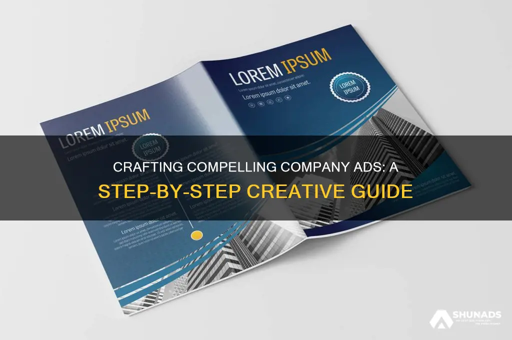 how to make a company advertisement