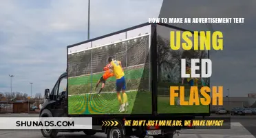 Create Eye-Catching LED Flash Ads: A Step-by-Step Guide