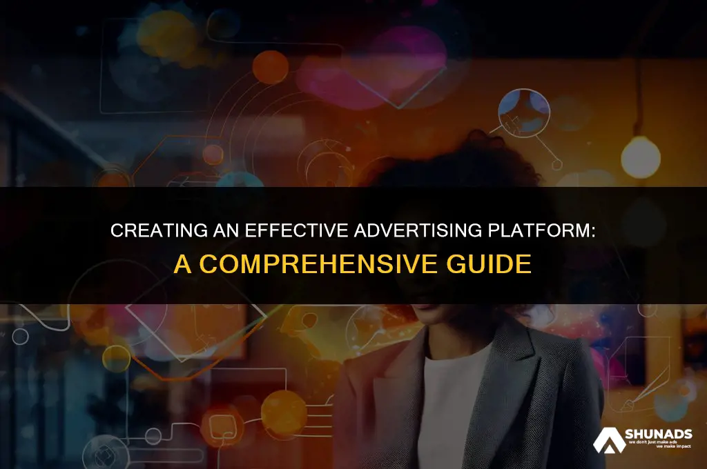how to make an advertising platform