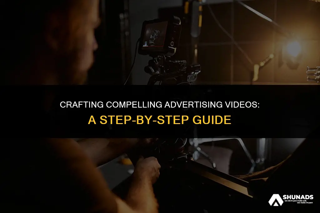 how to make an advertising video