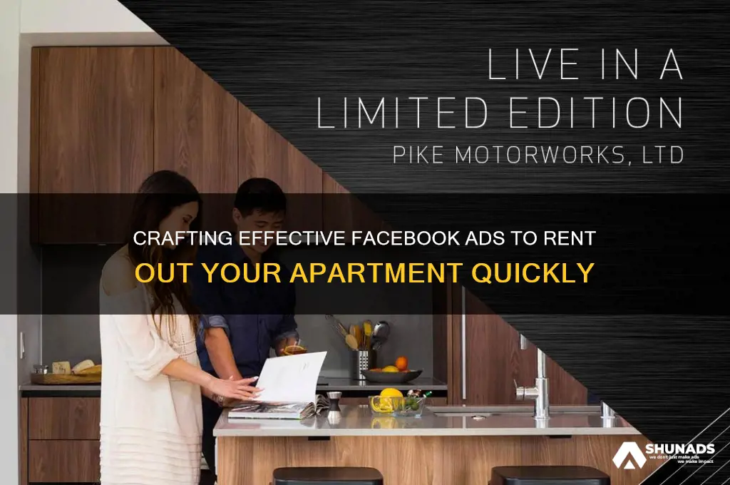 how to make an apartment advertisement on facebook