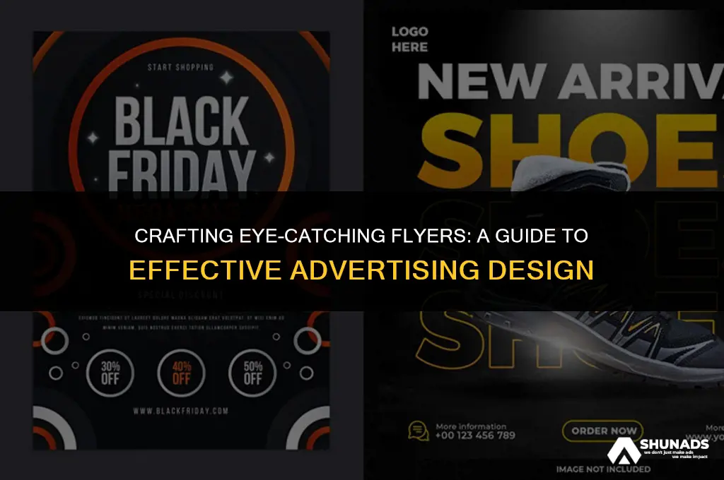 how to make an attractive advertising flyer