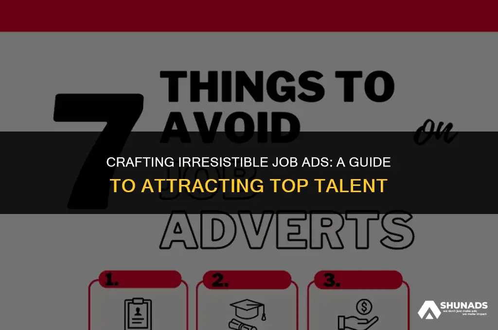 how to make an attractive job advertisement