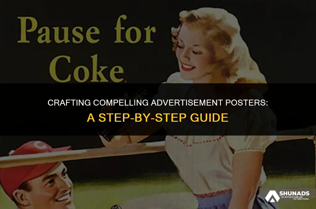 how to make an effective advertisement poster