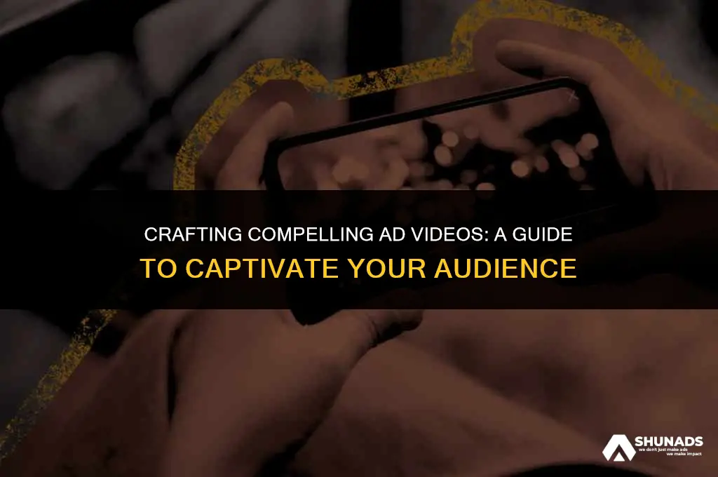 how to make an effective advertisement video