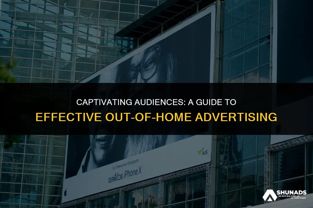 how to make an out-of-home advertisment