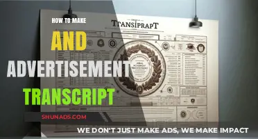 Crafting Compelling Advertisement Transcripts: A Step-by-Step Guide