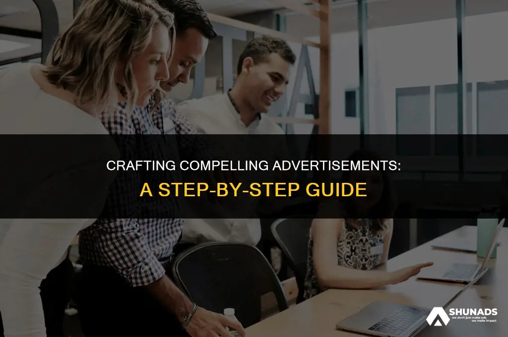 how to make and advertisement