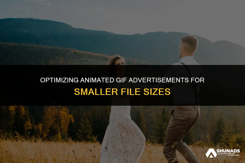 how to make animated gif advertisements smaller